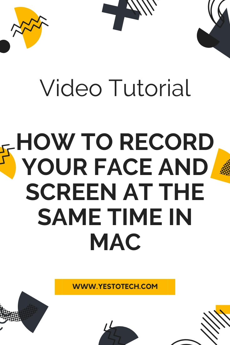 talk on mac and record screen for youtube videos
